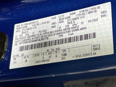 Used 2022 Ford F150 4x4 SuperCrew image 30