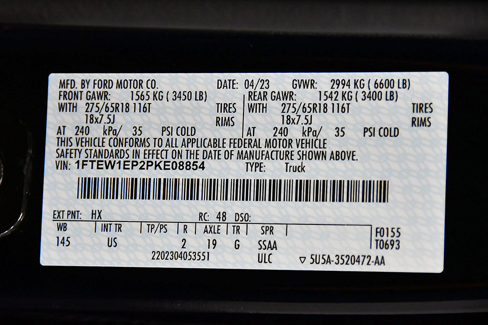 Used 2023 Ford F150 XLT w/ Equipment Group 302A High AWD/4WD image 18