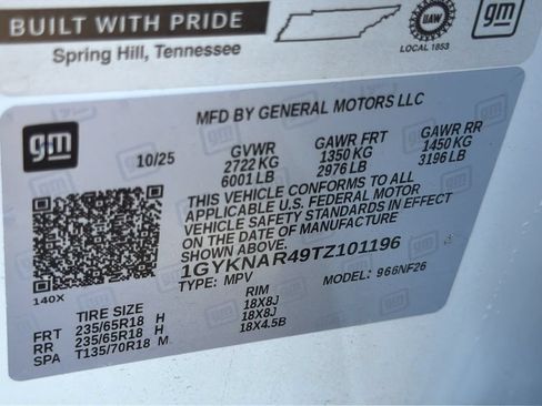 Certified 2026 Cadillac XT5 Luxury FWD image 28