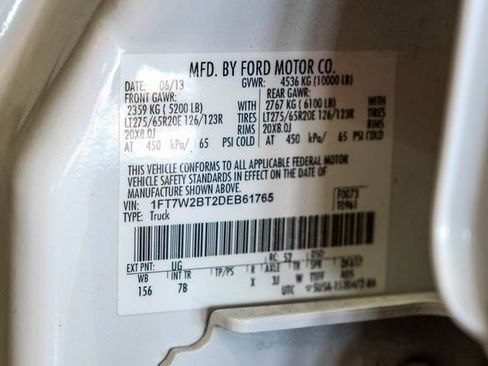 Used 2013 Ford F250 Platinum w/ FX4 Off Road Pkg image 48