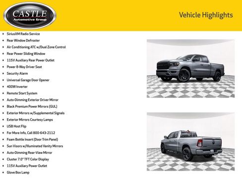 Used 2022 RAM 1500 Big Horn w/ Night Edition image 11