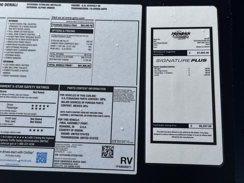 New 2026 GMC Sierra 1500 Denali Ultimate AWD/4WD image 39