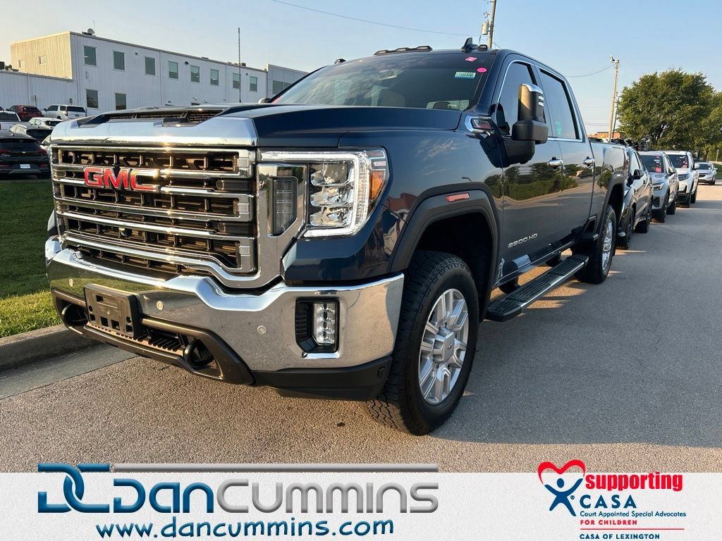 Used 2021 GMC Sierra 2500 SLT w/ SLT Premium Package AWD/4WD image 1