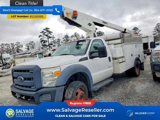 Used 2013 Ford F450 XL w/ Snow Plow Prep Pkg RWD image 1