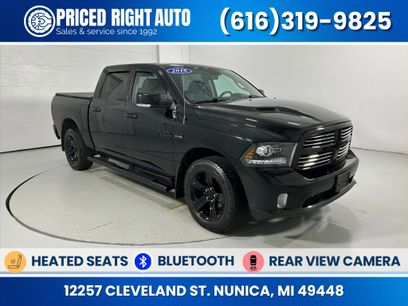 Used 2016 RAM 1500 Sport w/ Black Ram 1500 Sport Group