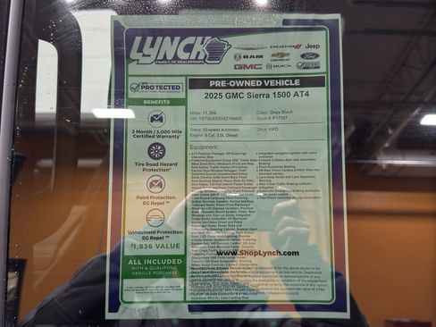 Used 2025 GMC Sierra 1500 AT4 w/ AT4 Premium Package image 47