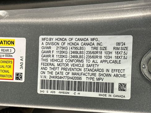 Used 2025 Honda CR-V EX-L image 12