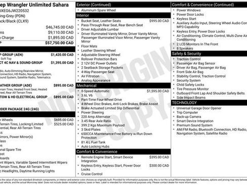 Used 2018 Jeep Wrangler Unlimited Sahara w/ Dual Top Group image 17