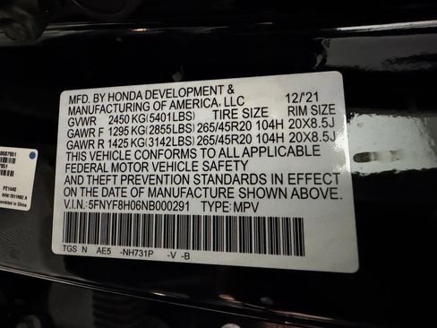 Used 2022 Honda Passport Elite image 18