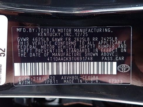 New 2026 Toyota Camry XLE image 15