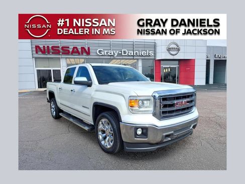 Used 2014 GMC Sierra 1500 SLT w/ SLT Crew Cab Value Package RWD image 1