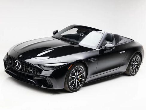 Used 2022 Mercedes-Benz SL 63 AMG 4MATIC w/ AMG Aerodynamic Package image 1