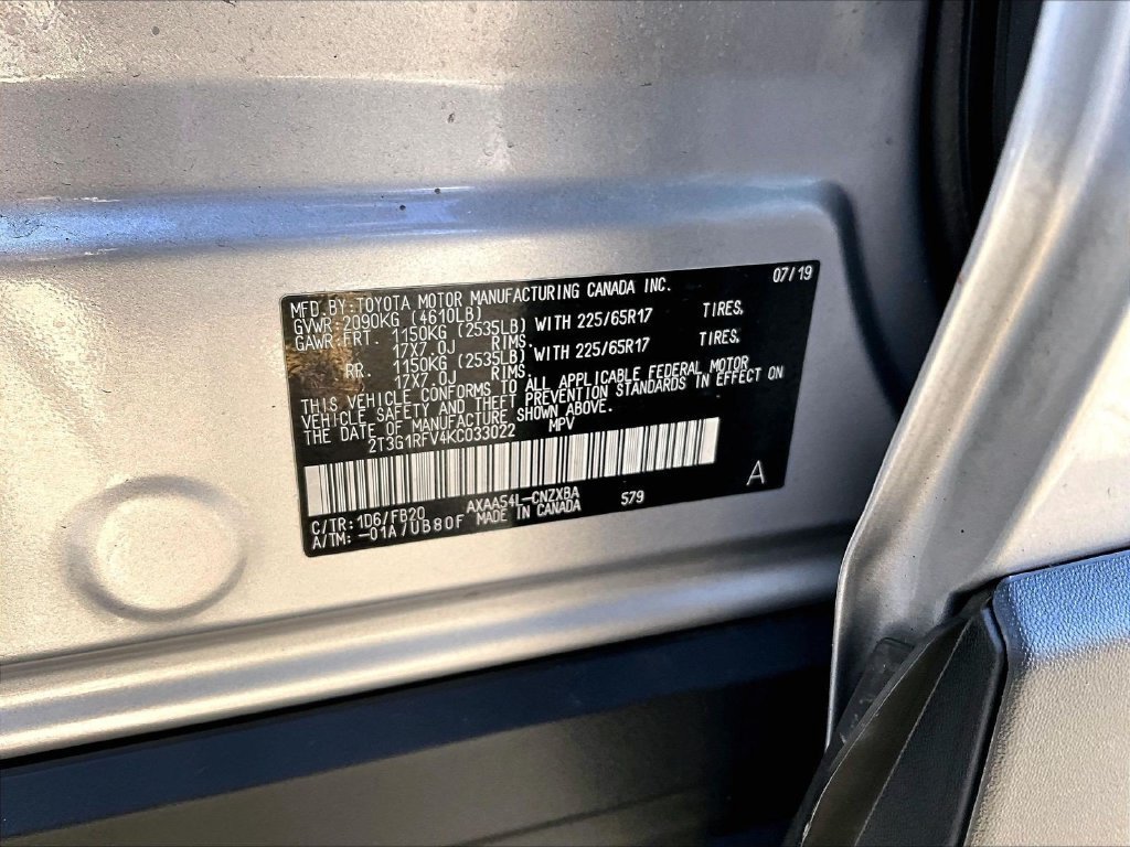 Used 2019 Toyota RAV4 LE w/ Carpet Mat Package AWD/4WD image 35