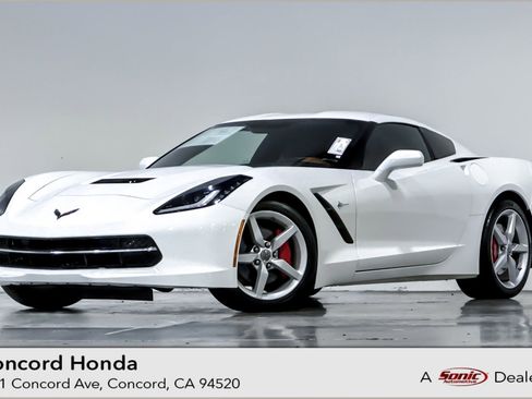 Used 2015 Chevrolet Corvette Stingray Coupe w/ 3LT Preferred Equipment Group RWD image 1