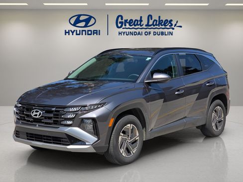 Certified 2025 Hyundai Tucson Blue AWD/4WD image 1