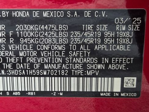 Used 2025 Acura ADX A-Spec FWD image 33