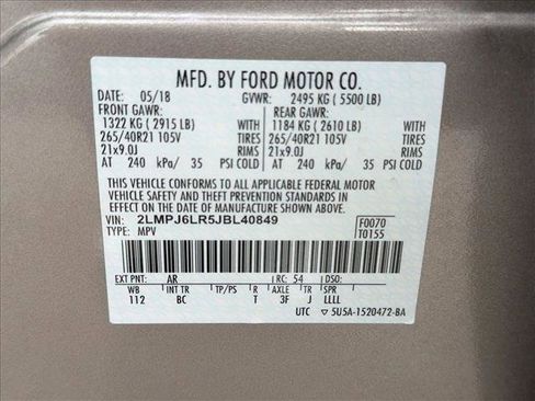 Used 2018 Lincoln MKX Reserve w/ Driver Assistance Package image 27