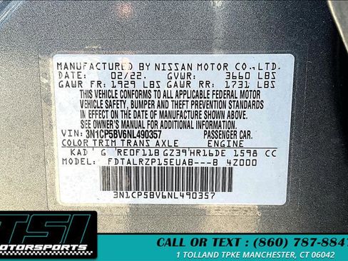 Used 2022 Nissan Kicks S image 35