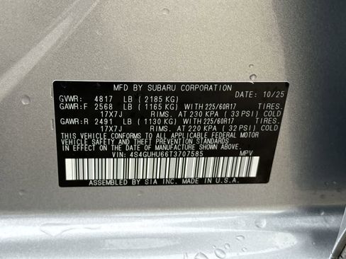 New 2026 Subaru Crosstrek 2.5i Wilderness image 35