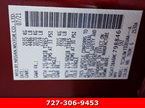 Used 2021 Nissan Rogue SV w/ Premium Package image 29