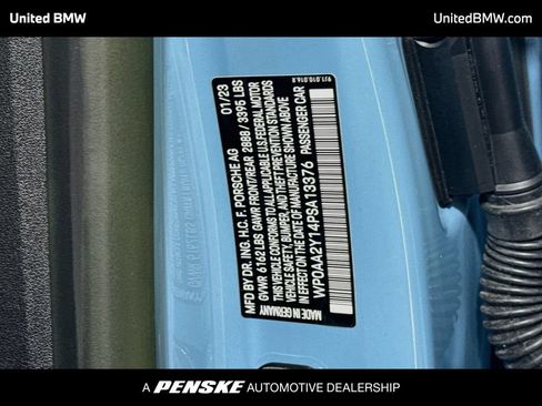 Used 2023 Porsche Taycan RWD image 22