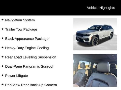 Certified 2025 Jeep Grand Cherokee Limited w/ Black Appearance Package image 8