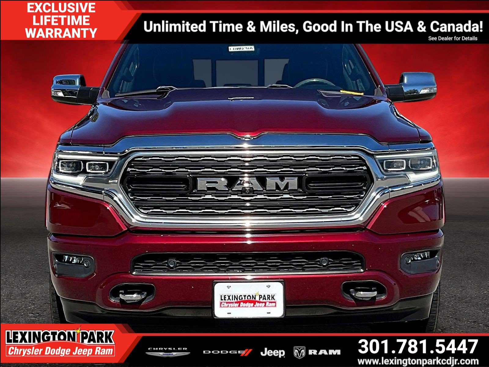 Used 2019 RAM 1500 Limited AWD/4WD image 2