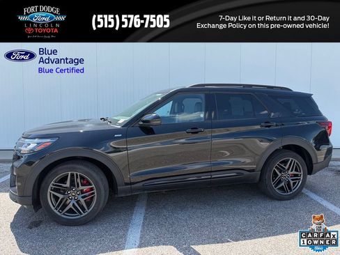 Certified 2025 Ford Explorer ST-Line w/ ST-Line Street Pack AWD/4WD image 1