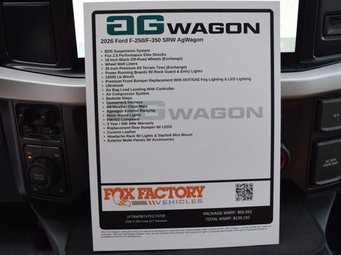 New 2026 Ford F250 XLT w/ XLT Premium Package AWD/4WD image 24
