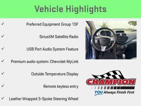 Used 2014 Chevrolet Spark LT FWD image 6