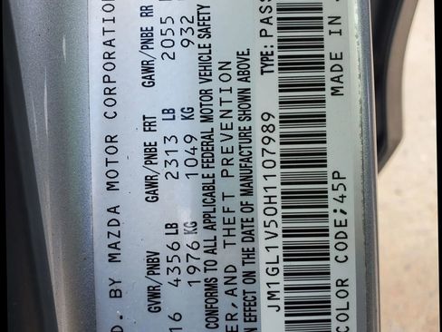 Used 2017 MAZDA MAZDA6 Touring FWD image 65