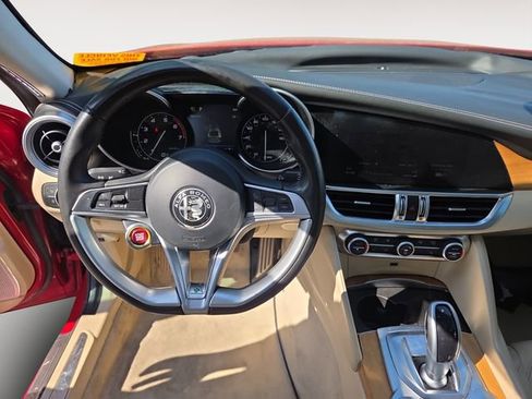 Used 2017 Alfa Romeo Giulia Ti w/ TI Lusso Light Wood Package RWD image 10