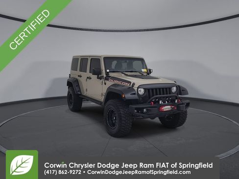 Certified 2017 Jeep Wrangler Unlimited Rubicon AWD/4WD image 5
