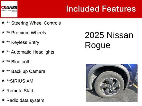 Used 2025 Nissan Rogue SV AWD/4WD image 5