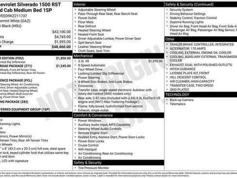 Used 2019 Chevrolet Silverado 1500 RST w/ All-Star Edition AWD/4WD image 29