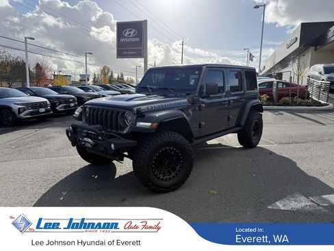 Used 2024 Jeep Wrangler Unlimited Rubicon 4xe w/ Safety Group image 1