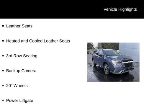 Used 2024 Subaru Ascent Touring image 5