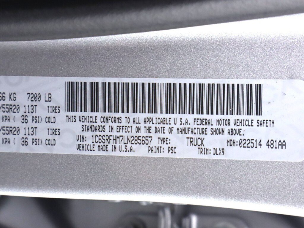 Used 2020 RAM 1500 Limited AWD/4WD image 55