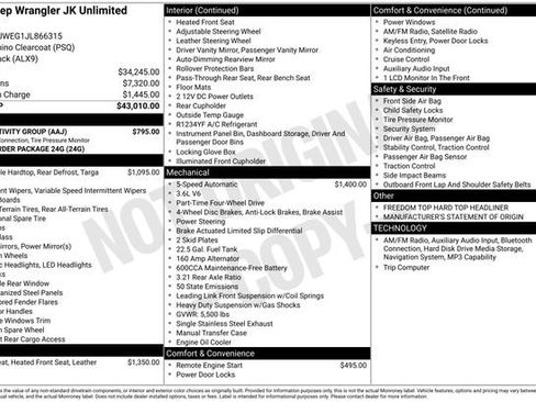 Used 2018 Jeep Wrangler Unlimited Sahara w/ Connectivity Group image 10