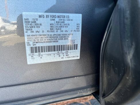 Used 2022 Ford Edge SEL w/ Convenience Package AWD/4WD image 10