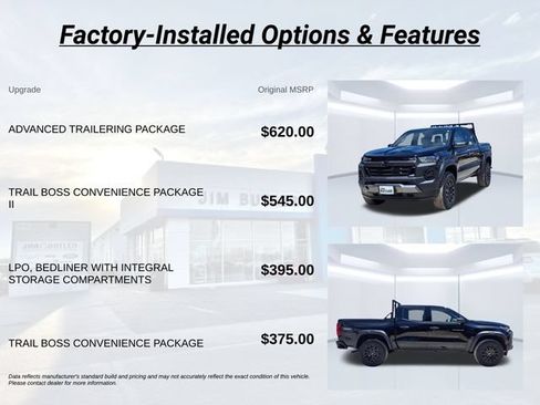 Used 2024 Chevrolet Colorado Trail Boss w/ Advanced Trailering Package AWD/4WD image 3