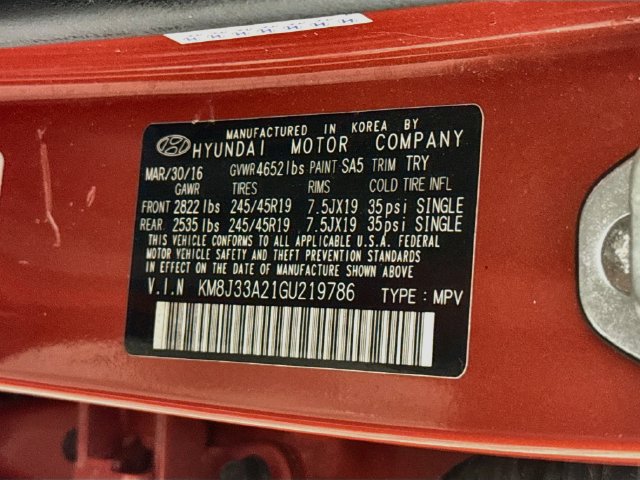 Used 2016 Hyundai Tucson Limited FWD image 37