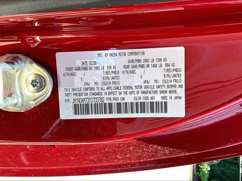 New 2026 MAZDA MX-5 Miata RF Grand Touring w/ Weather Package RWD image 19