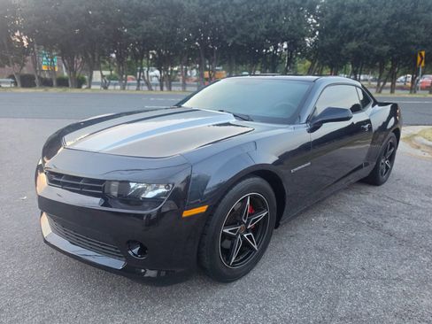 Used 2014 Chevrolet Camaro LS w/ Silver Rally Stripe Package RWD image 6
