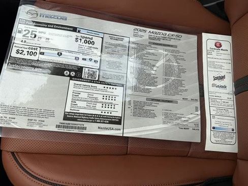 New 2025 MAZDA CX-50 2.5 Turbo w/ Cargo Package image 35