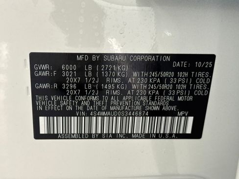 New 2025 Subaru Ascent Touring image 31