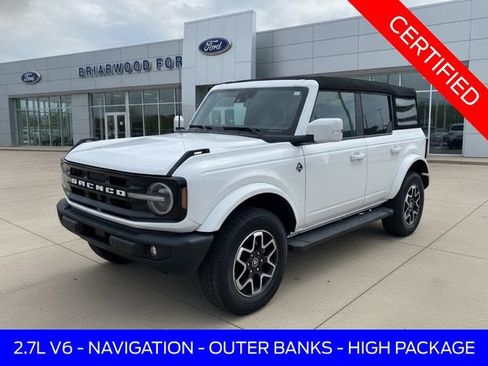Certified 2023 Ford Bronco Outer Banks AWD/4WD image 1