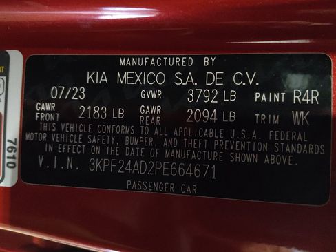 Used 2023 Kia Forte LXS FWD image 33
