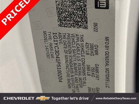 Certified 2023 Chevrolet Corvette Stingray Premium Conv w/ Z51 Performance Package image 31