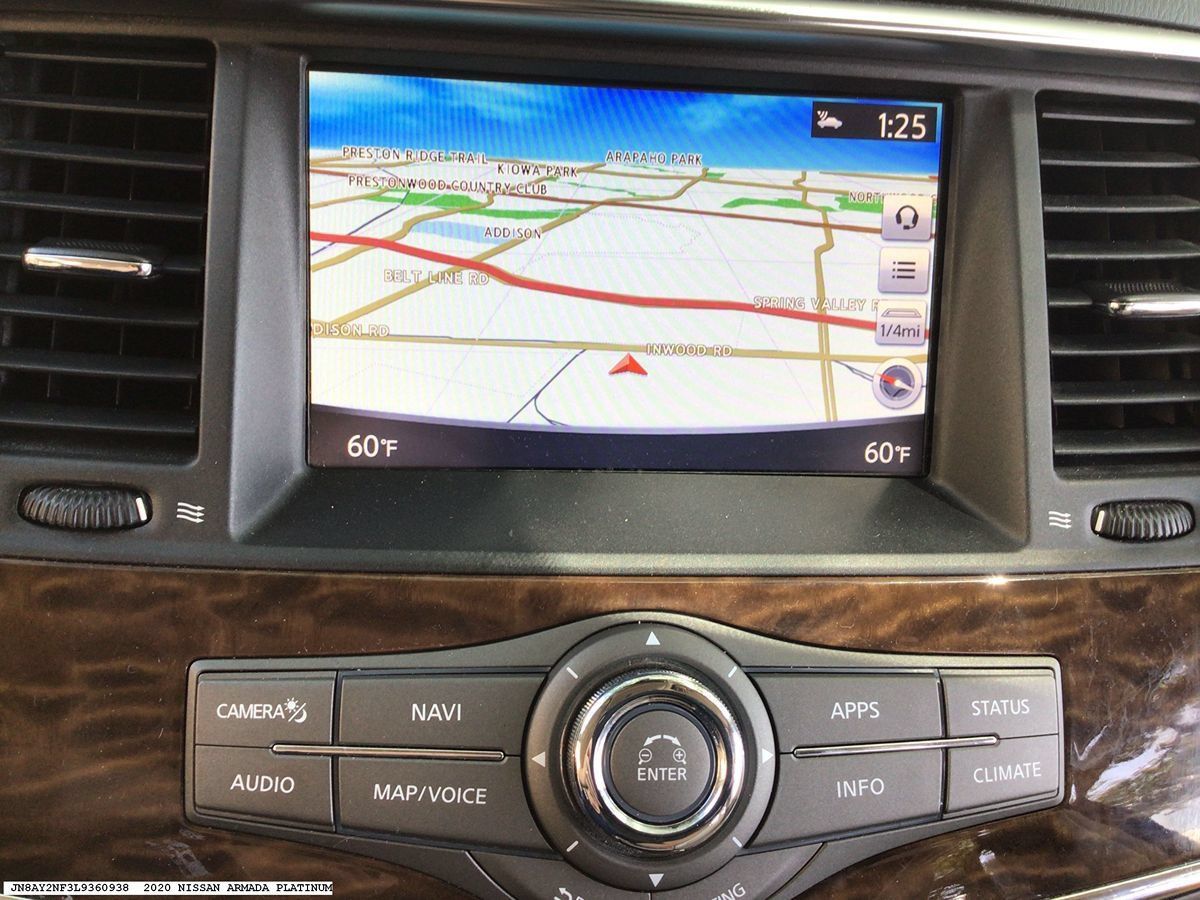 Used 2020 Nissan Armada Platinum w/ Captain's Chairs Package RWD image 11